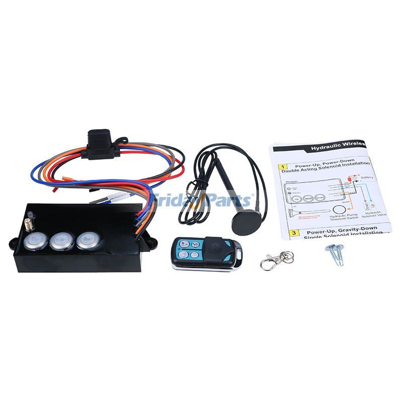 12V Dump Trailer Wireless Remote-Control System G3-H01 for Hydraulic Lift Winch