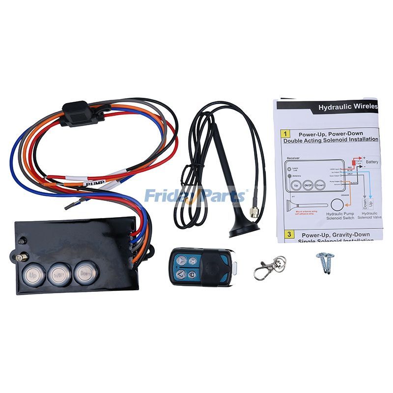 12V Dump Trailer Wireless Remote-Control System for Hydraulic Lift Winch for Others