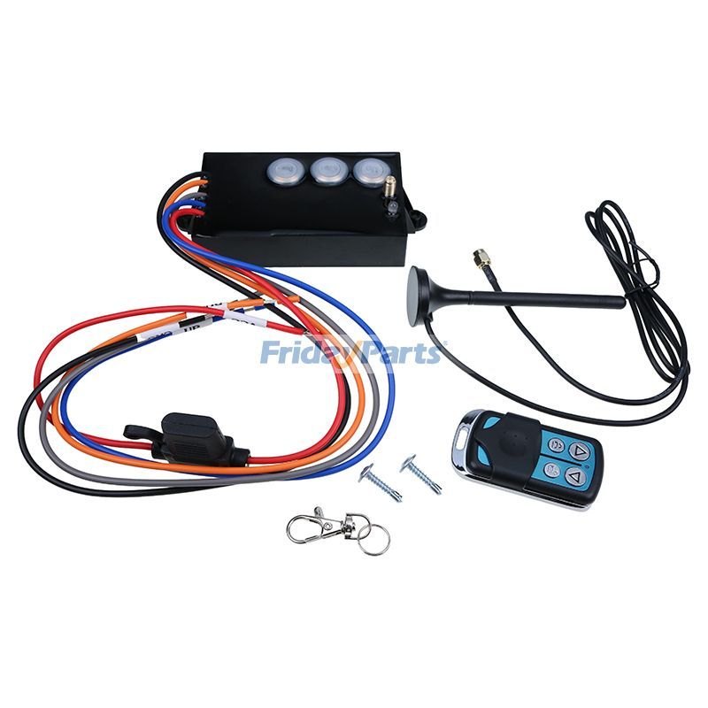  12V Dump Trailer Wireless Remote-Control System for Hydraulic Lift Winch For OTHER BRAND
