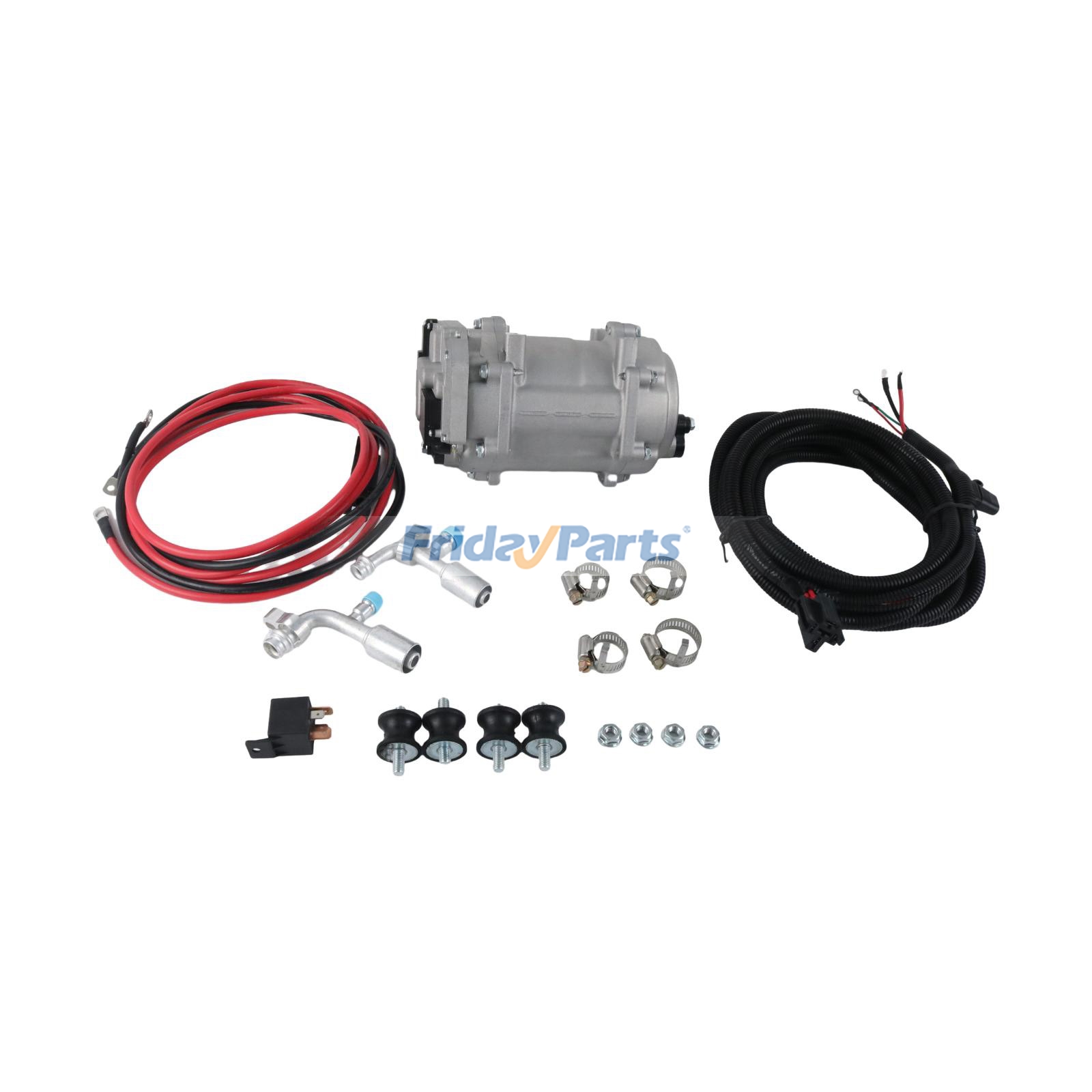 Electric A/C Compressor compatible with Truck,Vehicle