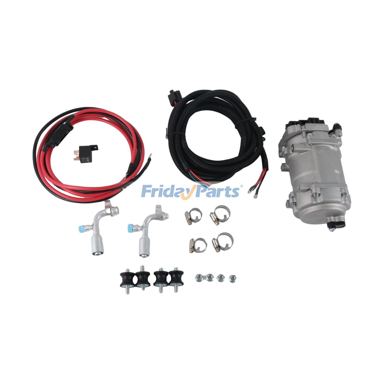 FridayParts Electric A/C Compressor