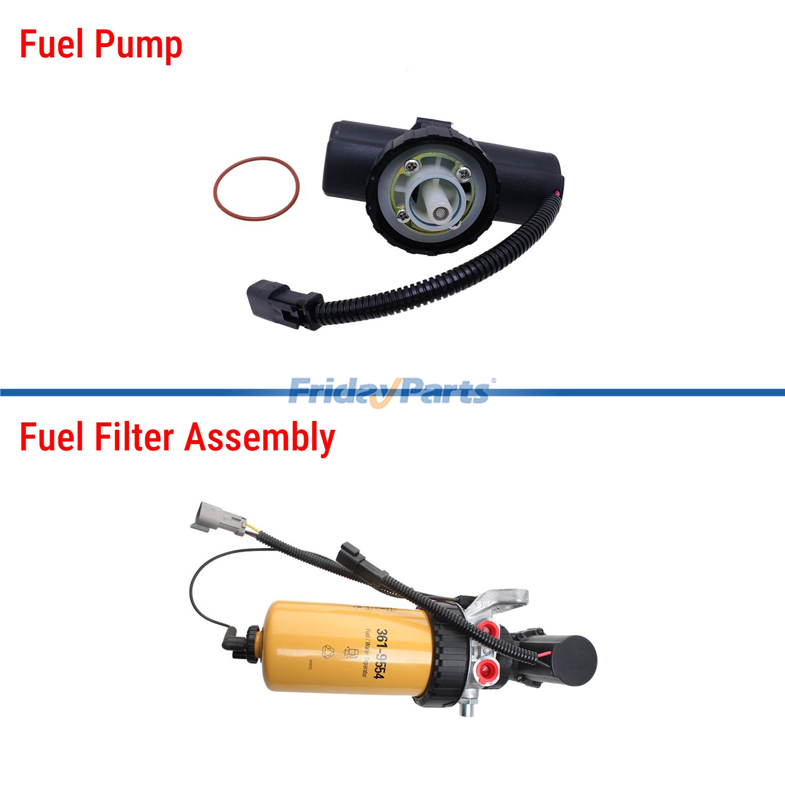Bomba de combustível elétrica 12V 349-1063 para trator retroescavadeira Caterpillar CAT 414E 416F 420F 422E 422F 424D Motor 3054 3054B 3054C 3046 C4.4 para Carregadora ,Trator