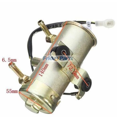 Pompa Elettrica 12V Per Benzina O Gasolio - Kit Hrf-027 Con Supporti Antivibranti - Foto 9