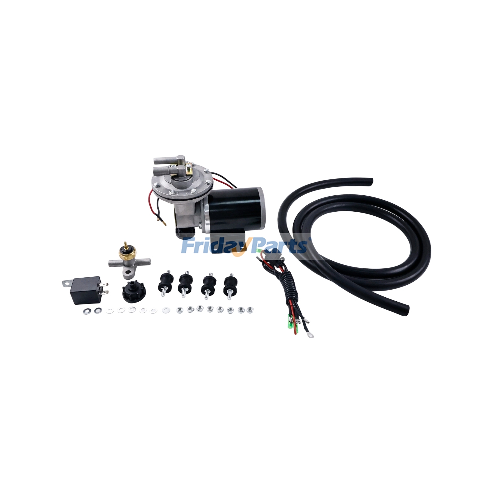 Kit de bomba de vacío eléctrica de 12 V 28146 para sistemas de frenos de 18" a 22". de FridayParts