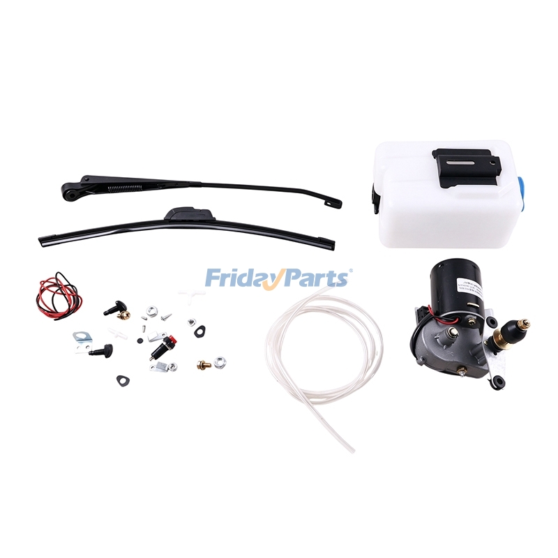 12V Electric Windshield Wiper Motor Kit 80309001 for Can-Am Maverick X3 Polaris Ranger 570 800 900 1000