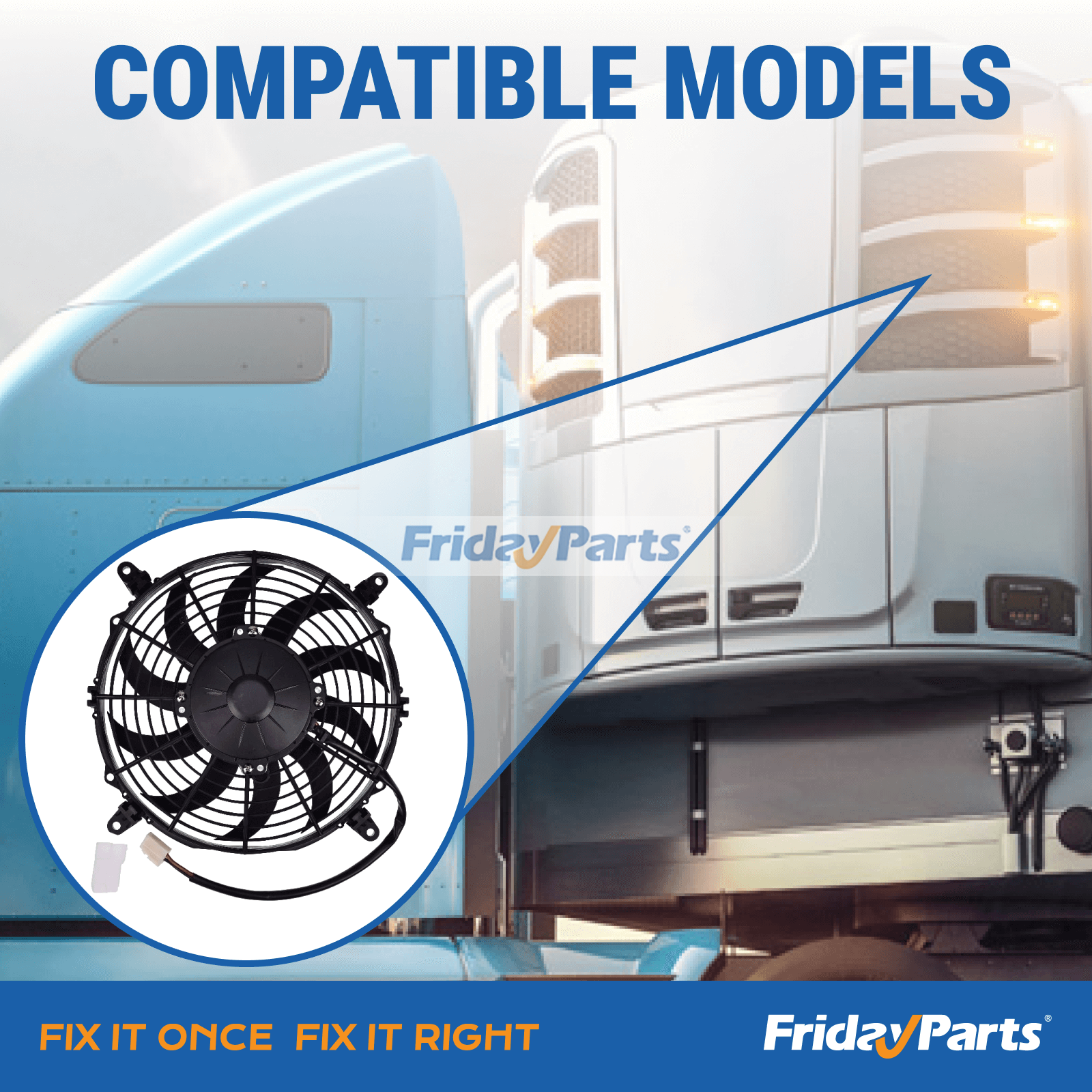 Blower Fan Replacement on Thermo King Spectrum Refrigeration System
