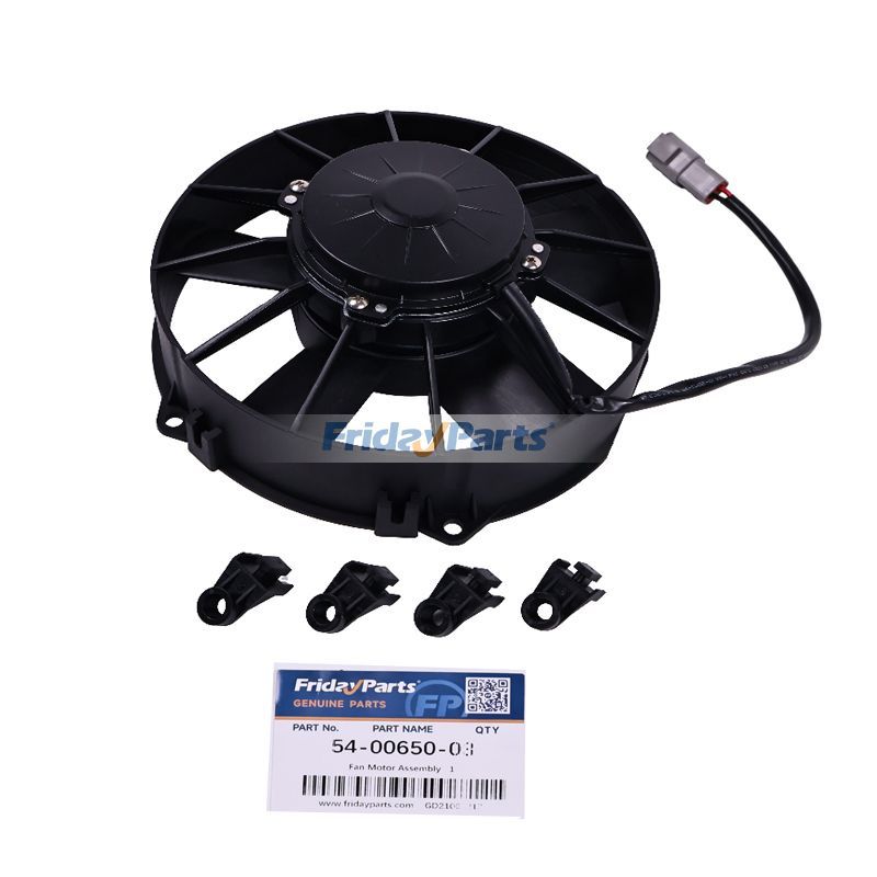 Ensemble de moteur de ventilateur 12 V 54-00650-03 pour Carrier Transicold Supra HE6 HE8 HE9