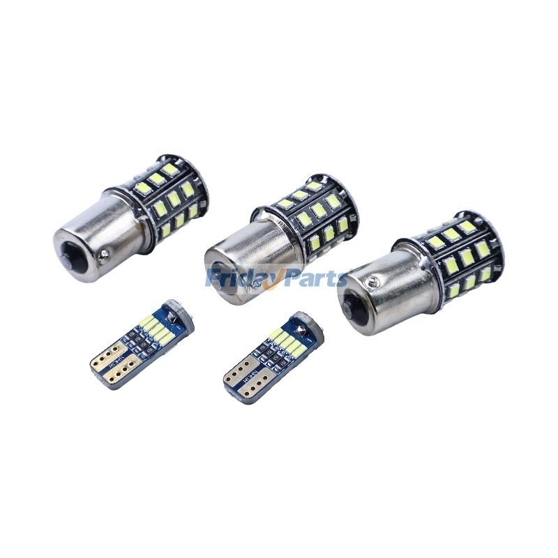 12V Front & Rear LED Light Bulbs AD2062R AM35424 for John Deere Lawn Tractor 316 318 322 332 420 430 425 445 455 655