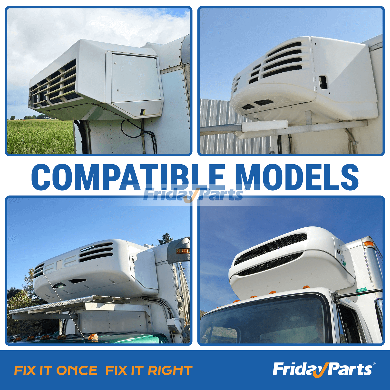 peça essencial para Refrigeração de Transporte