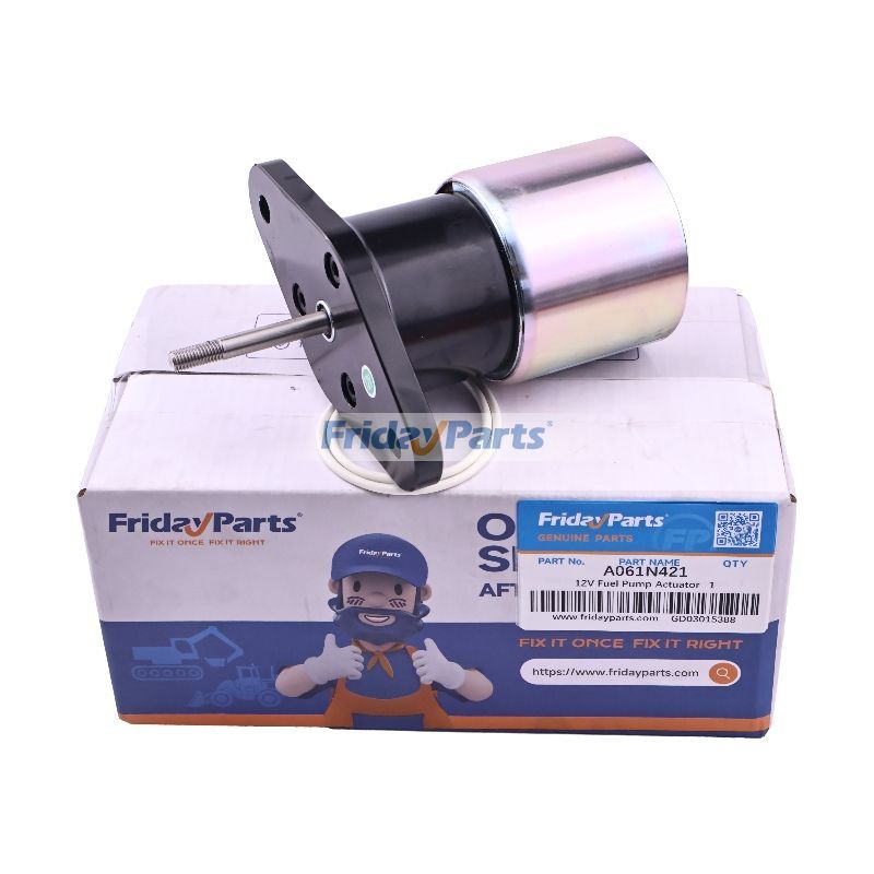 Onan Cummins 発電機用 12V 燃料ポンプ アクチュエータ A061N421