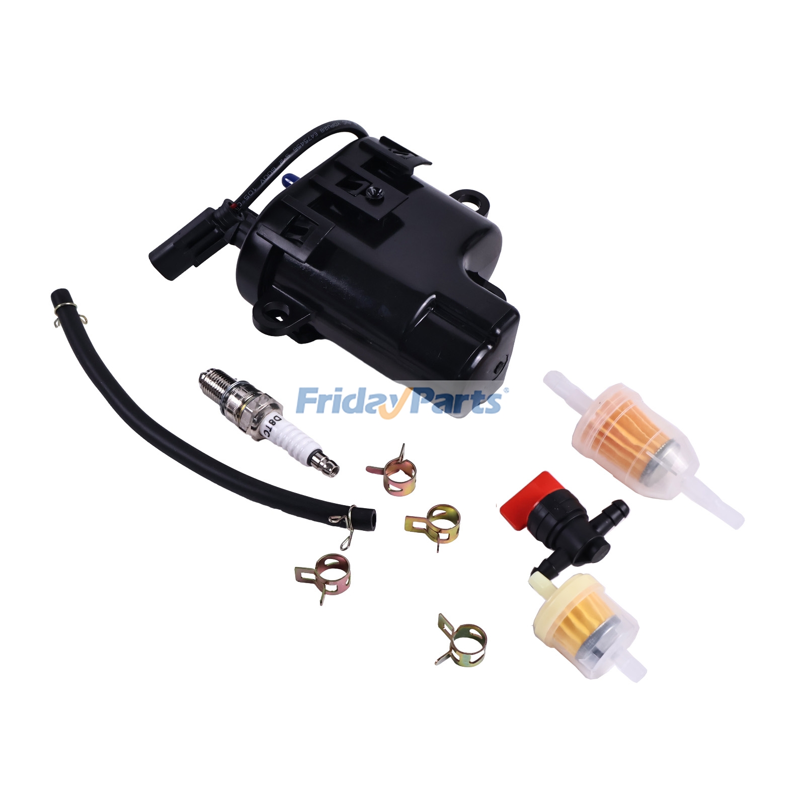 12V Fuel Pump Electric Module 593890 for Briggs & Stratton Engine 23HP 33HP 40HP