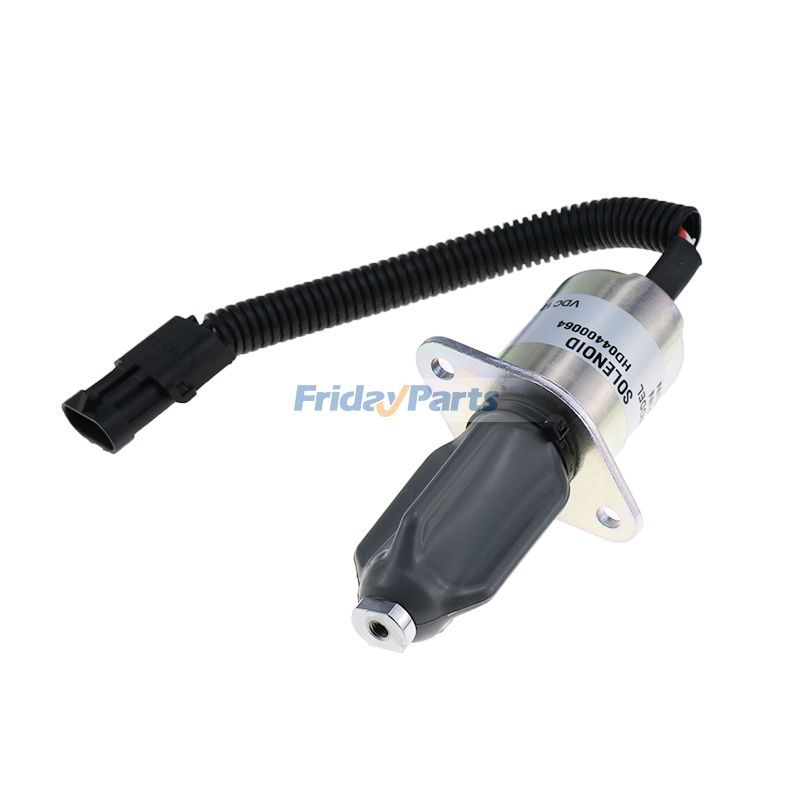 FridayParts Kraftstoffabschaltmagnet für Synchrostart Yanmar 12 V