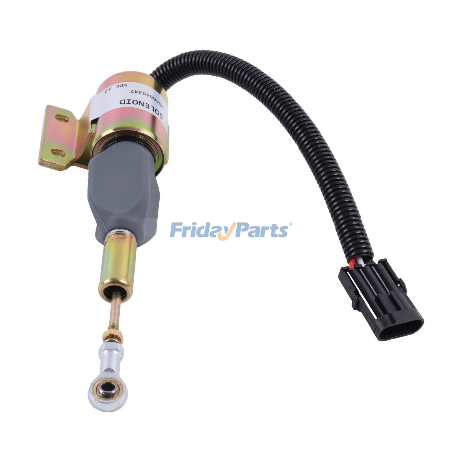 12V Fuel Shut Off Solenoid 3932329 for Cummins Engine 4BT 6BT