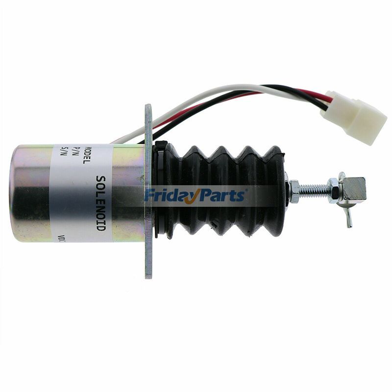 12-V-Kraftstoffabsperrmagnetventil 119629-66801 für Yanmar-Motor 3TNE88für 