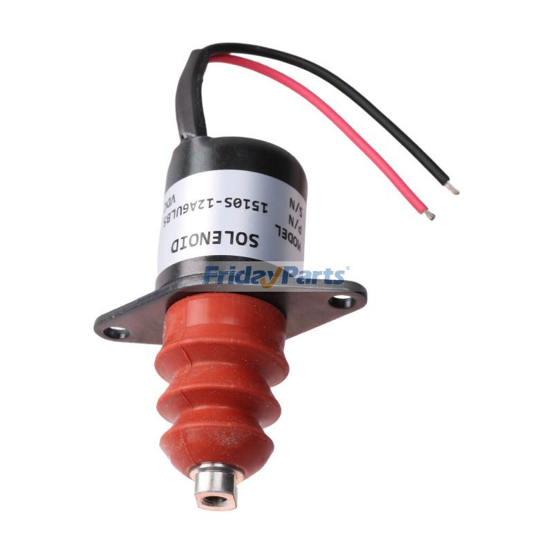 FridayParts 12V Fuel Shut Off Stop Solenoid Valve replace Woodward