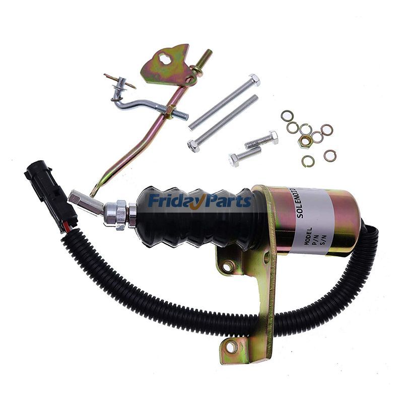 12-V-Kraftstoffabschaltkit 3740055 für Deutz-Motor F3L912 JLG Boom Lift 80HX 86HX 40H+6 60H+6 80HX+6