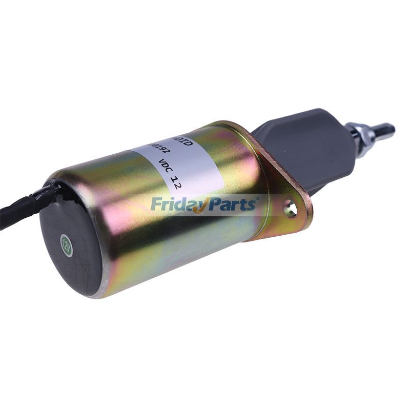 FridayParts 12V Fuel Shutoff Shutdown Solenoid