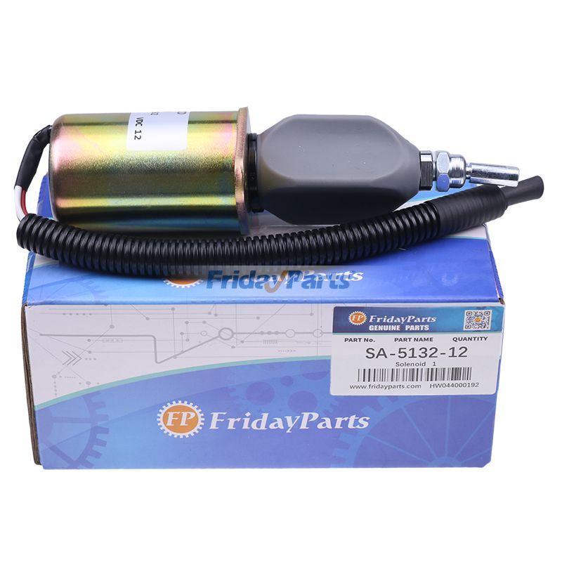 Solenoide de apagado de combustible de 12 V SA-5132-12 EHB4813-1 para motor Deutz