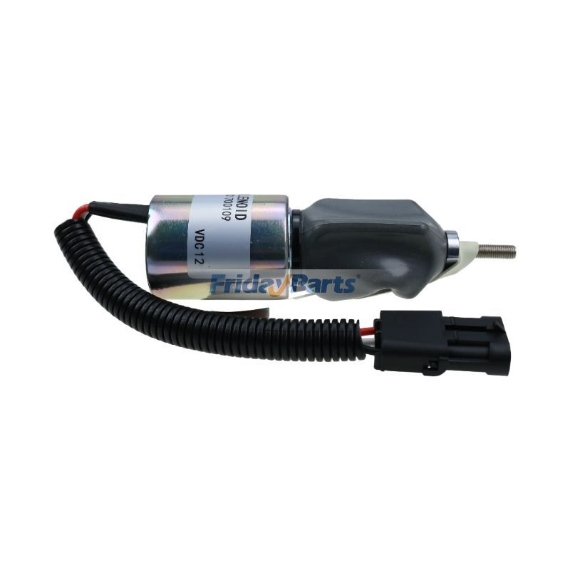 Aftermarket Woodward 1751ES-12E2UC3B1S1 1700-1508 12V Fuel Shutoff Solenoid for Diesel Engine Generator Agricultural Equipment