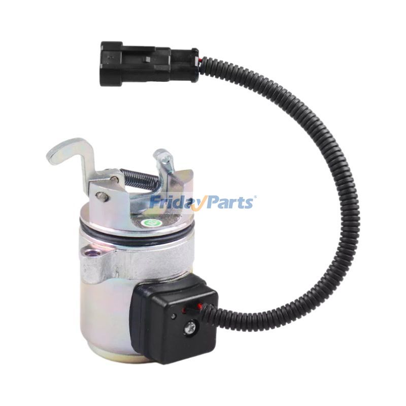 12V Fuel Shutoff Solenoid 4287114 for Deutz Engine TD2011L4 BF4M2011 BFM2012 BFM1013 F3L1011 F4L1011 1011 2011