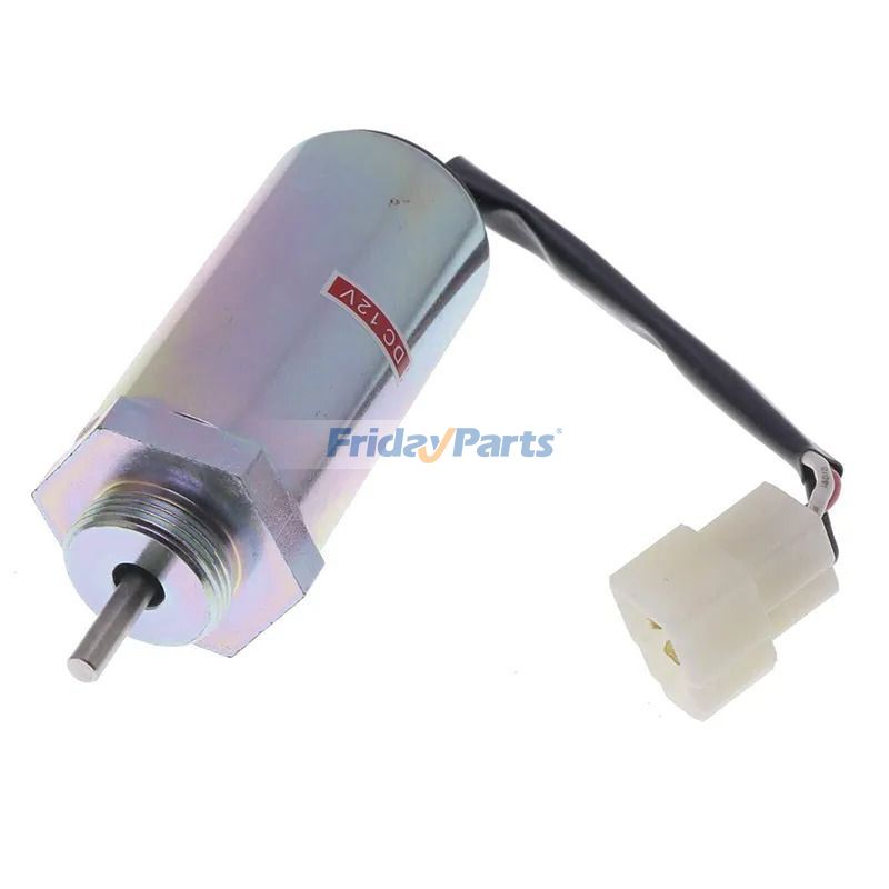 Excavator 12V Fuel Shutoff Solenoid for IHI