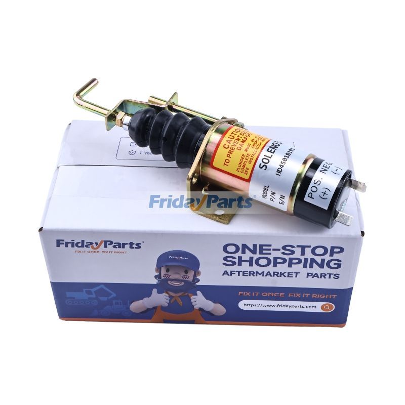 12V Fuel Shutoff Solenoid Valve 366-07199 757-26630 for Lister Petter LPW LPWS LPWT Engine