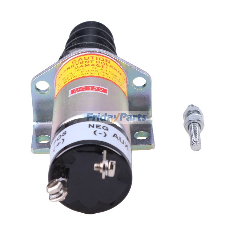 Solenoide de combustível Woodward 1502-12C2U1B2 103007AA para motor, 12V, pós-venda FridayParts