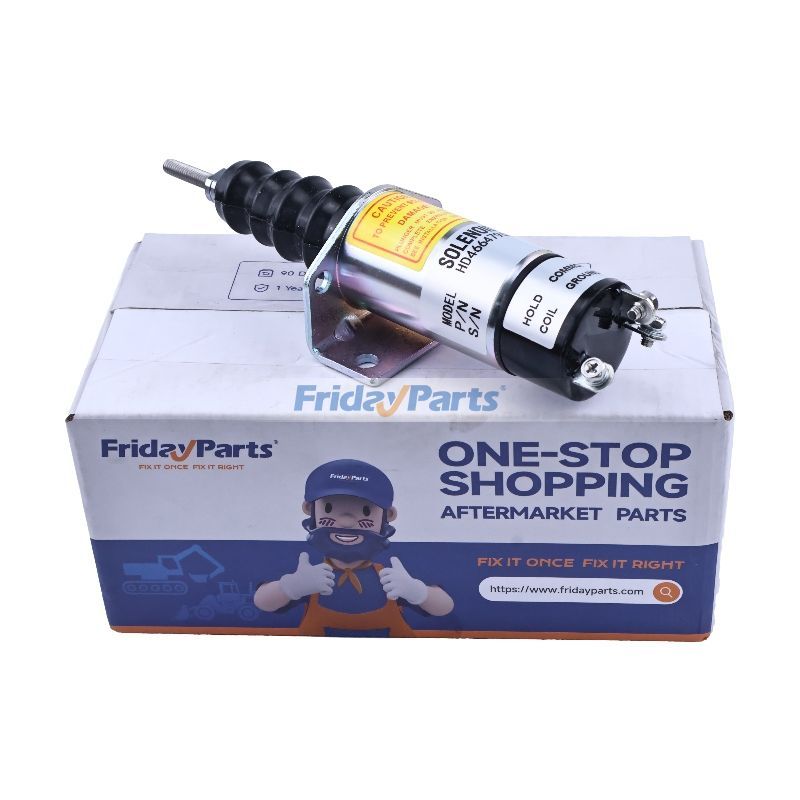 Válvula solenóide de parada de combustível 12V com 3 terminais SA-5172-12 1502ES-12C3U1B2S1 substitui Woodward