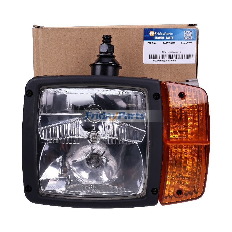 12V Headlamp VOE11882263 for Volvo BL61 BL61B L20B L20F L25B Loader