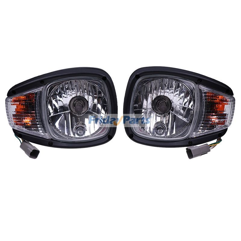 12V Headlight 195-0189 195-0190 for Caterpillar CAT Engine 3044C 3054 C4.4 Loader 422E 279C 287C 906H 907H 908H