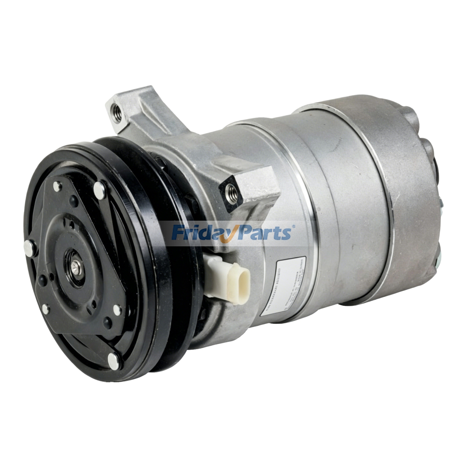 Compressor de ar condicionado HR6 12V 131mm 1PK ER191178 para tratores John Deere 5215 5300 5310 5315 5400 5410 5415 5500 5510 5515 5615 5215F 5215V 5515F 5615V