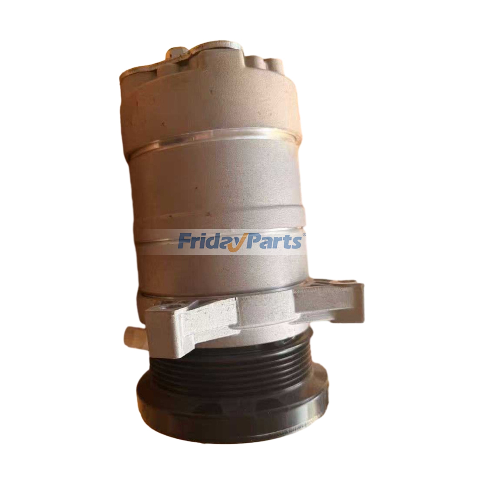 12V HR6 131mm 1PK A/C Compressor ER191178 for John Deere Tractor 5215 5300 5310 5315 5400 5410 5415 5500 5510 5515 5615 5215F 5215V 5515F 5615V