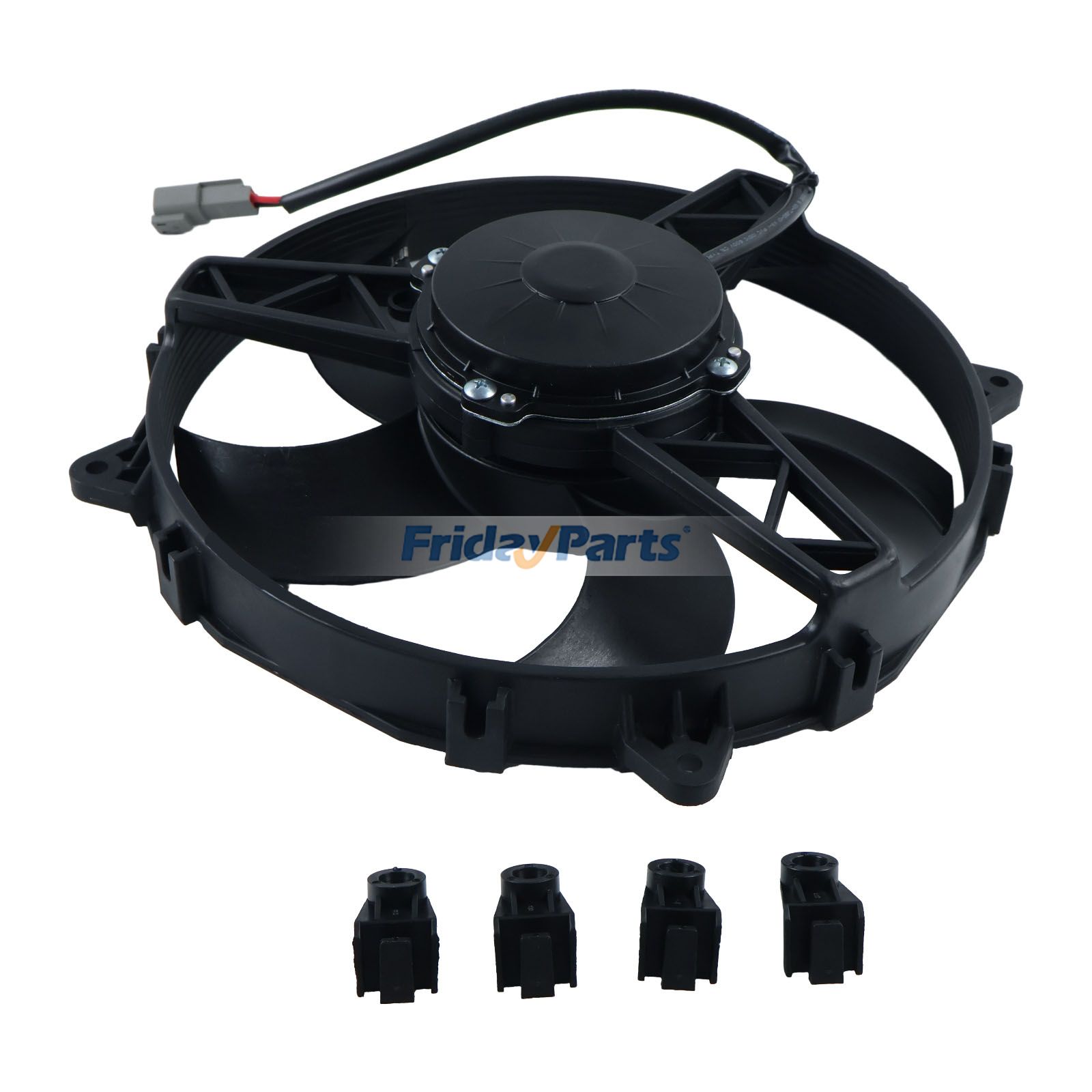 Ventilateur 12 V 84275427 84429995 48043808 pour tracteur Case IH Farmall 100N 110N 90N, presse à balles LB433R LB434R LBX322S LBX331S LBX431S LBX432S