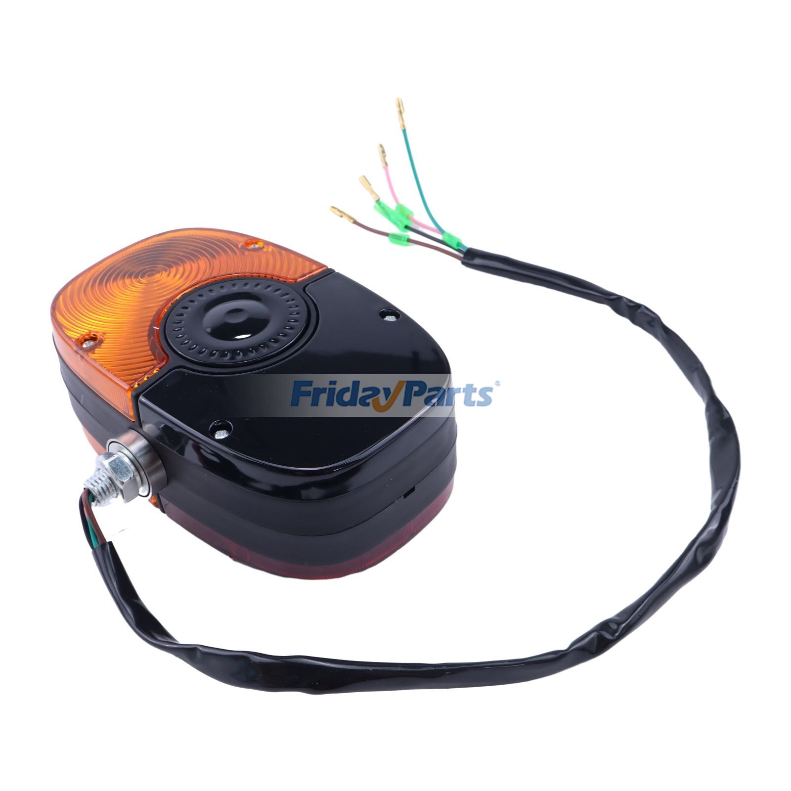 Lâmpada esquerda 12V MT40256735 para trator New Holland Boomer 20 24 25 FridayParts