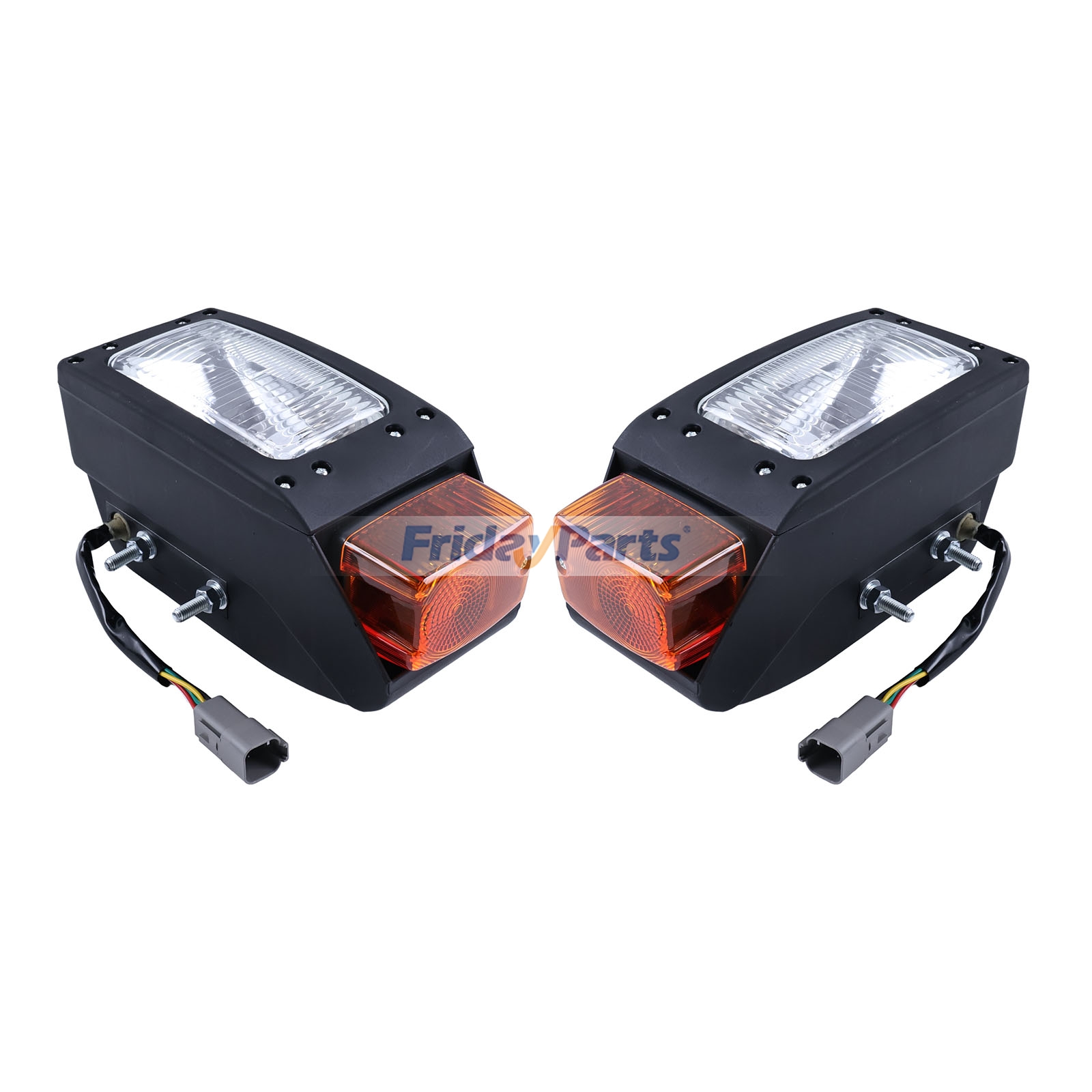 12V Left / Right Hand Front Lamp 85816654 85816655 for New Holland Telehandler LM415A LM425 LM430 LM435A LM445A LM640