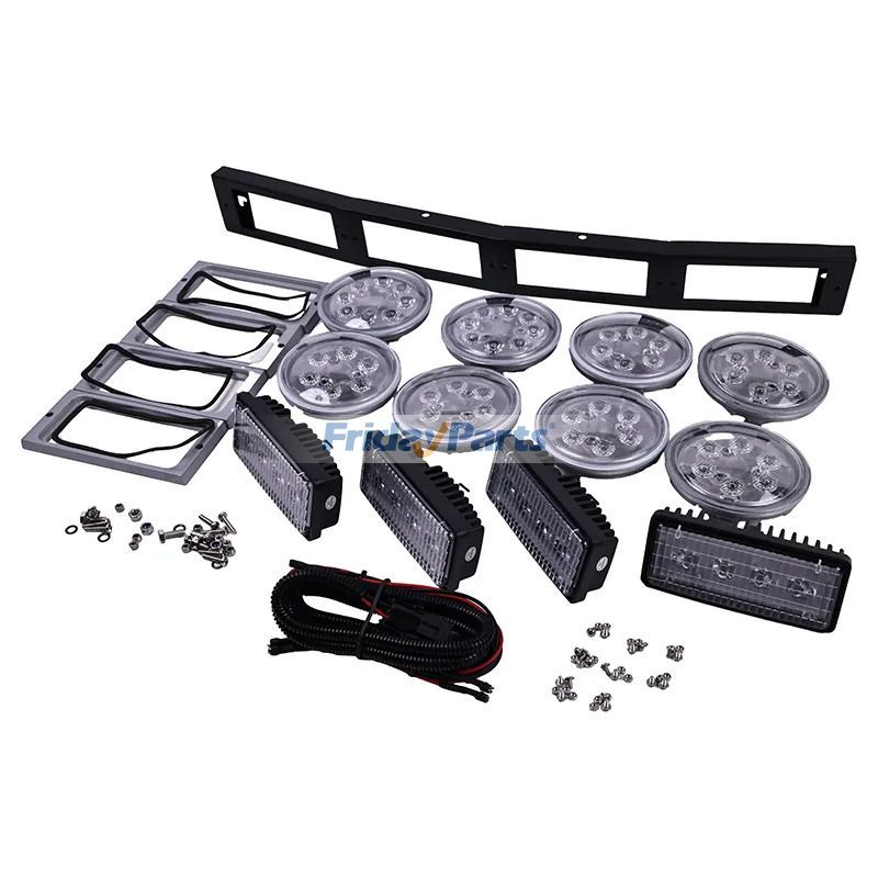 Kit de conversión de luz LED de 12 V para la parte delantera de la cosechadora Gleaner N6 de Allis Chalmers