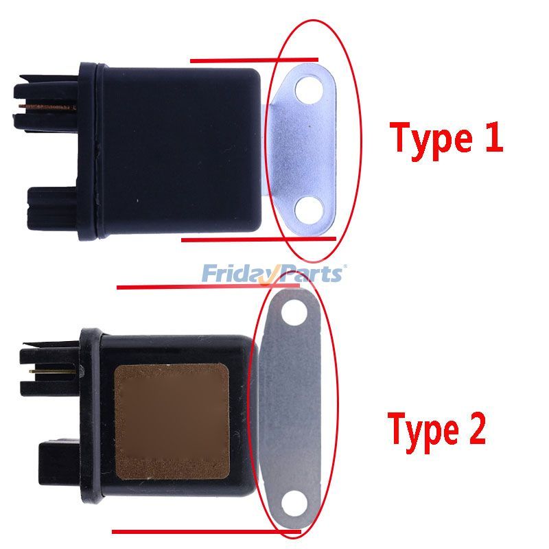 12V Glow Plug Relay for Excavator,Loader