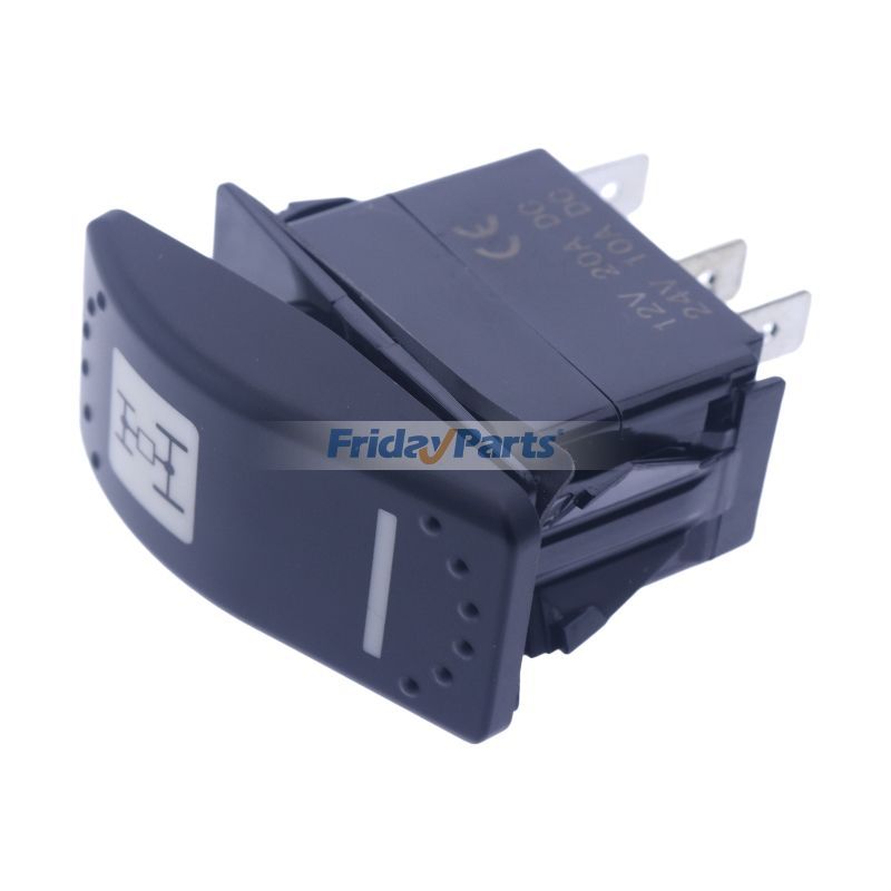 12V Rocker Switch 106-6568 for Caterpillar CAT Loader 416C 426C 428C 436C 438C
