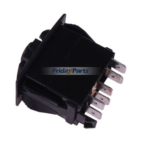 12k Telehandler Rocker Switch 5 Pin 12V Rocker Switch 701/60003 for JCB Forklift TLT 20D 20G 25D 25G 30D ...