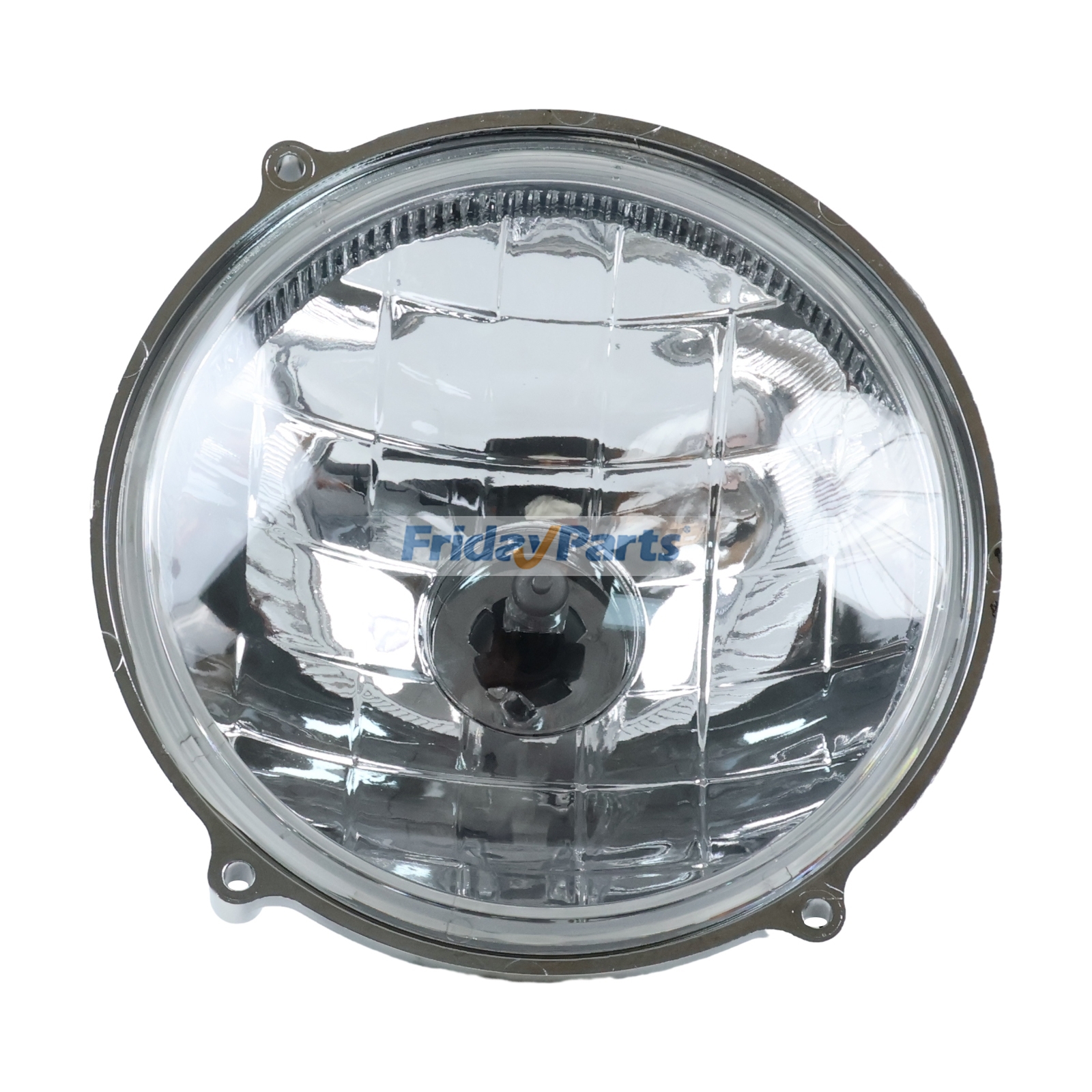 12V Round Headlight for Engine,Heavy-Duty UTV