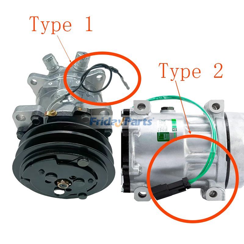 12V SD5H09 Aftermarket Sanden A/C Compressor for Bus SUV Bull for Others