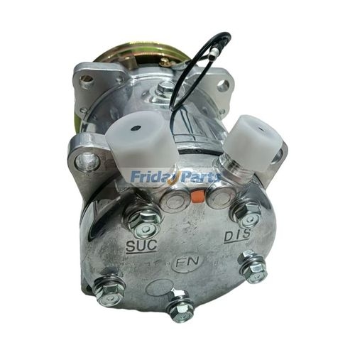 12V Sanden SD5H14 A/C Compressor SKI6664 for Freightliner MCL 6.7L Mack GU8
