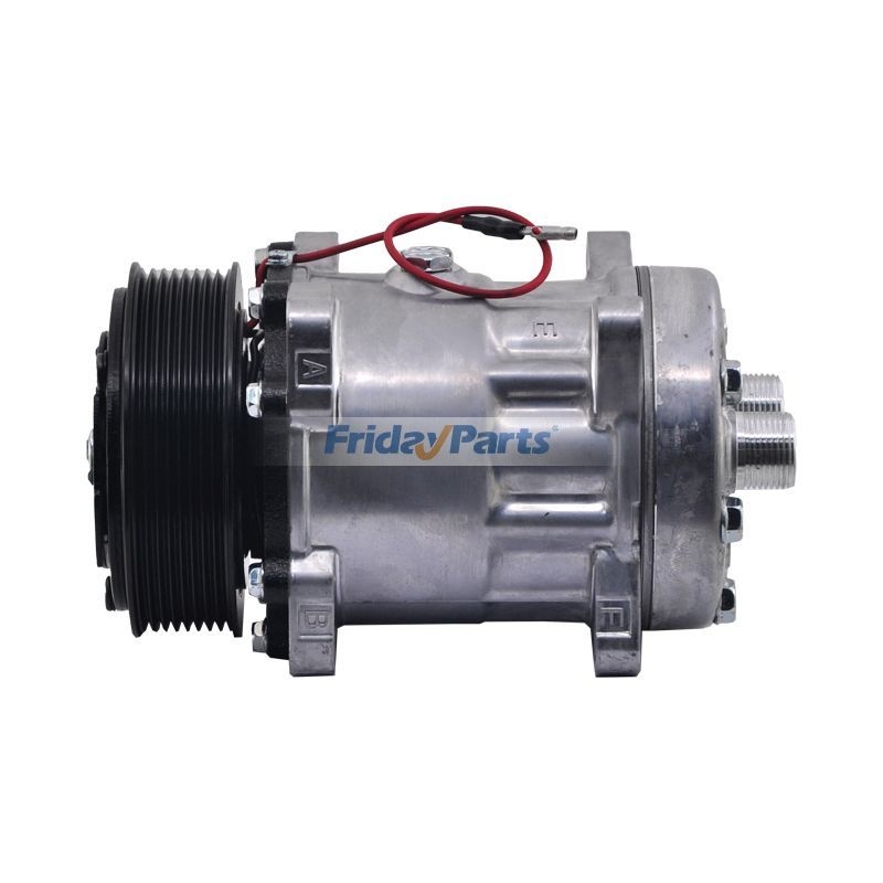 12V Sanden SD7H15 A/C Compressor 4672 for Freightliner Kenworth Volvo ...