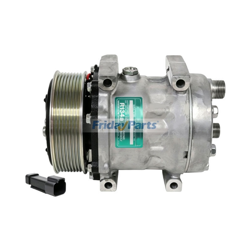 12V SD7H13 A/C Compressor 509/3999 509/39995 for JCB Loader 190T 250T 300T 135 155