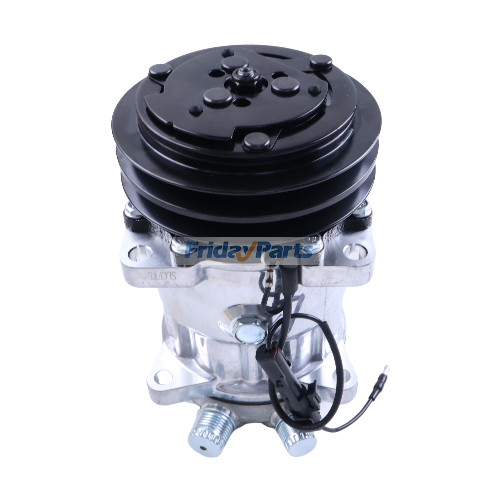 Compresor de aire acondicionado SD7H15 de 12 V, números de pieza 22411179000 y 2259344000, para Hyundai Excel 1986-1989, Jeep Wagoneer 1985-1990, Mazda 626 1982-1985 y Peterbilt 379 1995. Para Freightliner,Para HYUNDAI,Para Jeep,Para Mack,Para Mazda,Para Mercury,Para Peterbilt,Para VOLVO