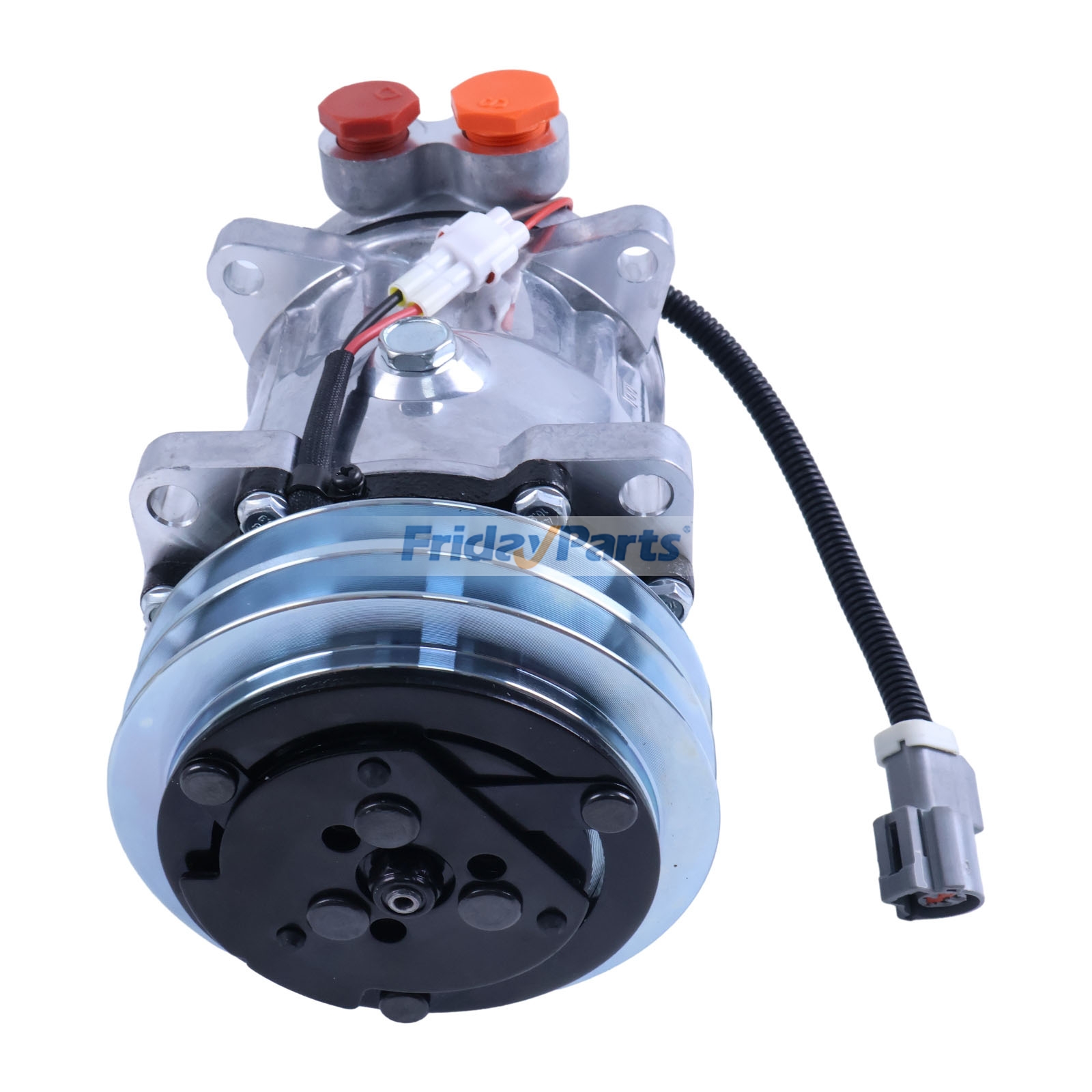 Compresor de aire acondicionado SD7H15 de 12 V E4HZ-19703F 4469 para camioneta Ford L8000F L8501 L9000 L9501 LN7000 LN8000 LN9000 1994-1997