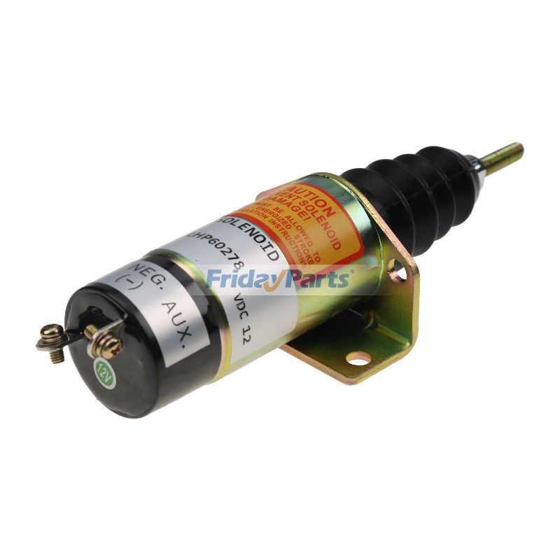 12V Shut Down Solenoid 1500-2082 1502-12C2U1B2A for Woodward 1502 Series