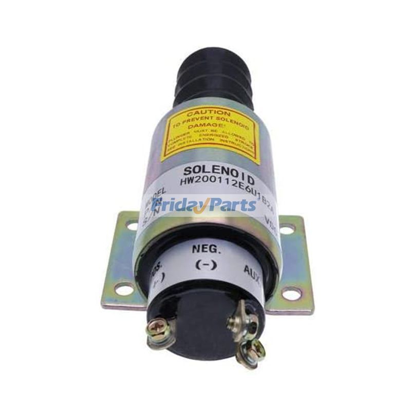 Solénoïde d'arrêt 12 V SA-3069 2001-12E6U1B2A pour la série Woodward 2000pourPour Woodward
