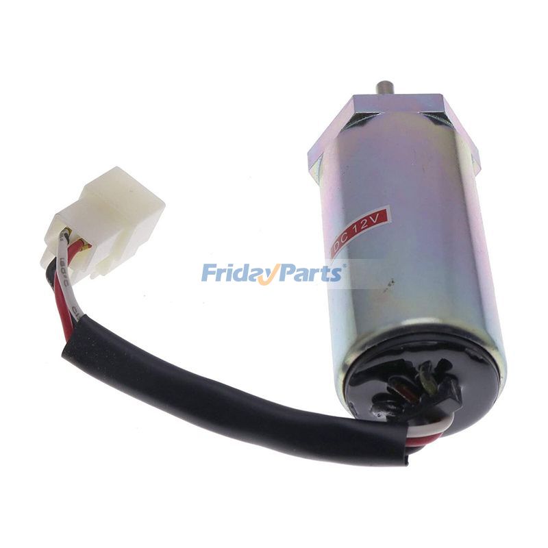 12V Shut off Solenoid 02/802995 for JCB 8085 8055 ZTS