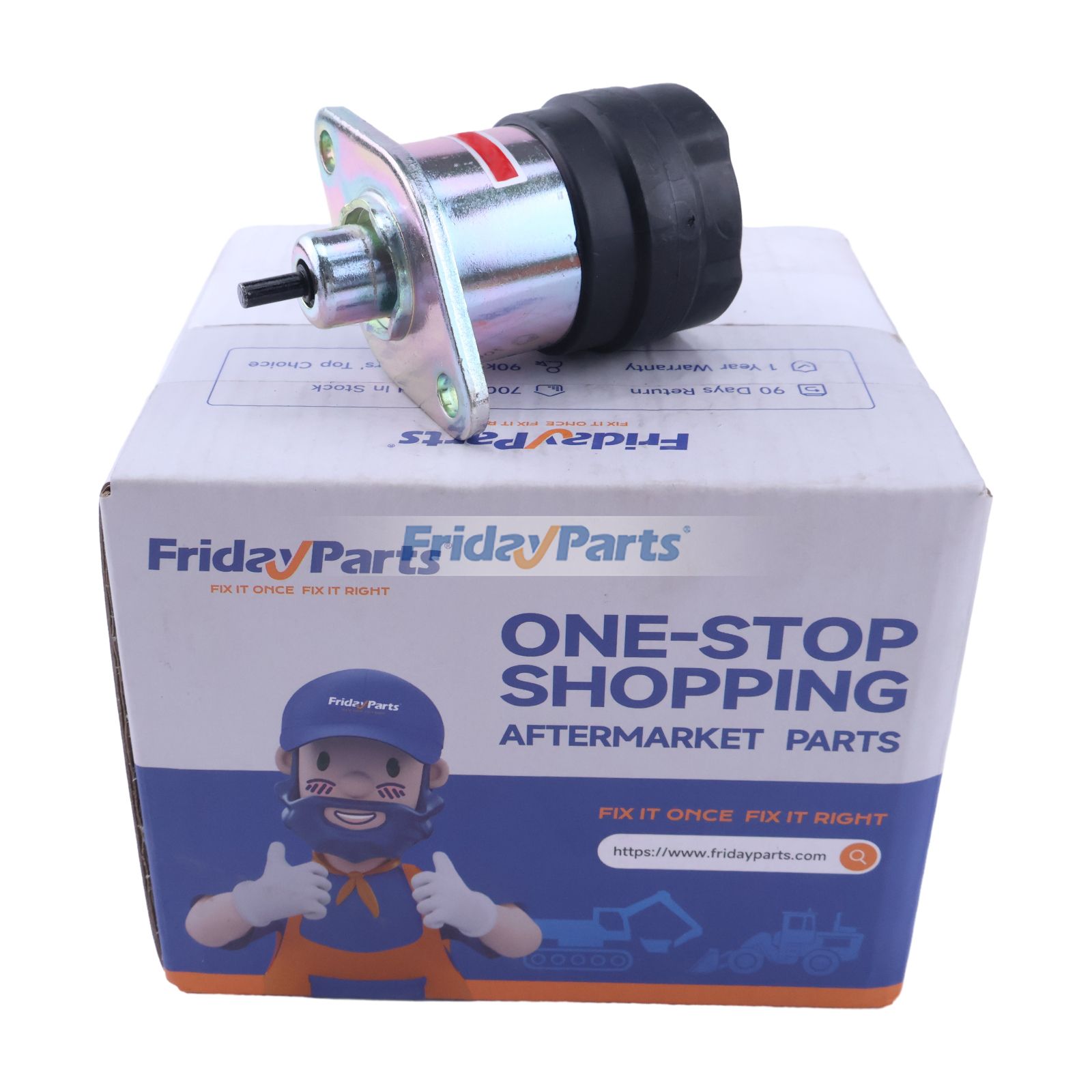 12V Shutdown Solenoid Valve 1G598-60010 1G598-60015 for Kubota Engine V3800 Tractor 854K 954K